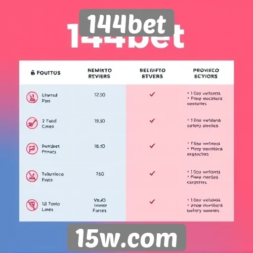 Comparativo entre 144bet e outras plataformas de apostas