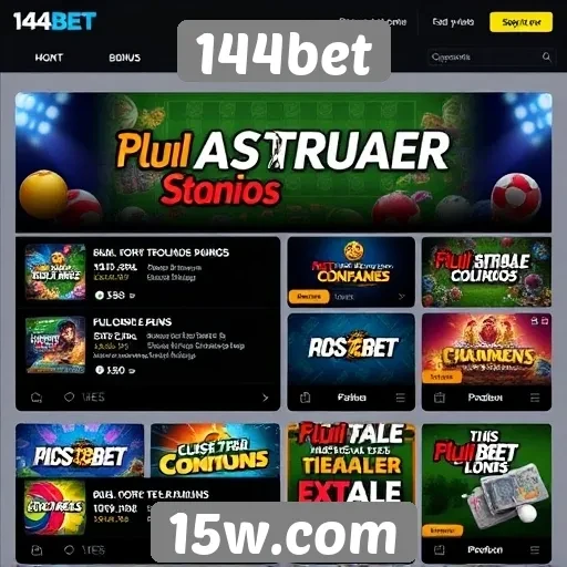Promoções e bônus disponíveis na plataforma 144bet